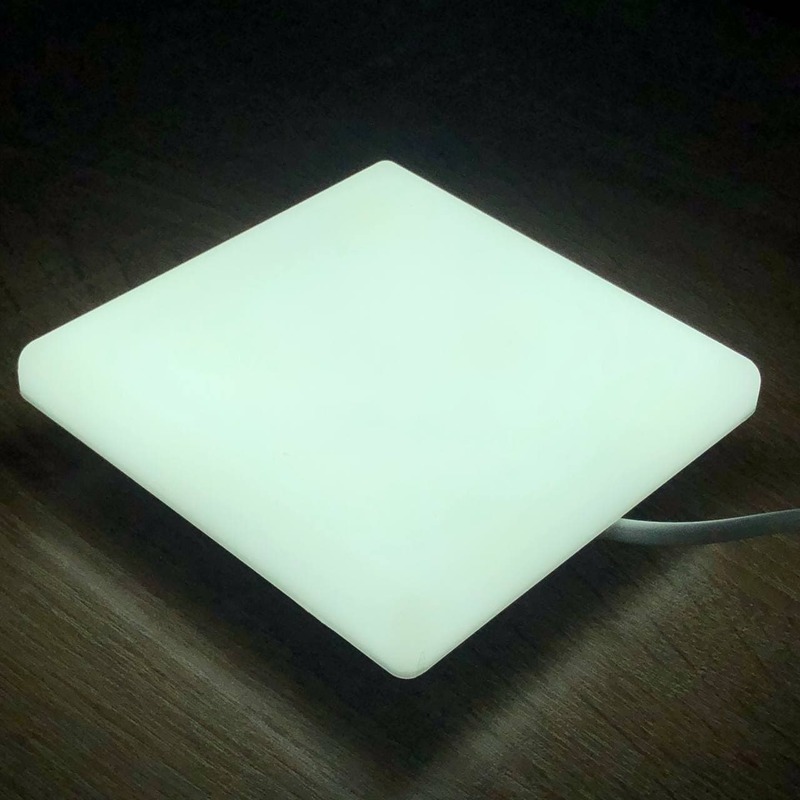 LED панель 18W 1620LM 6500K 110-240V IP44 "Стелс" квадрат "LEMANSO" LM1067