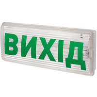 Піктограма "ВИХІД" для аварійних світильників 500 e.pict.exit.310.100 "E.NEXT" l0660074