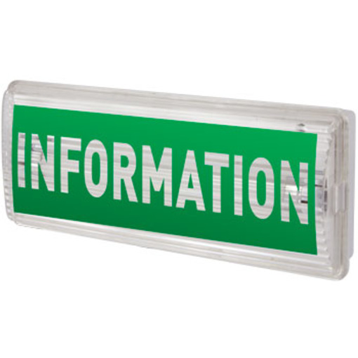 Знак "INFORMATION" для аварійних світильників e.pict.inform.225.80 "E.NEXT" l0660083