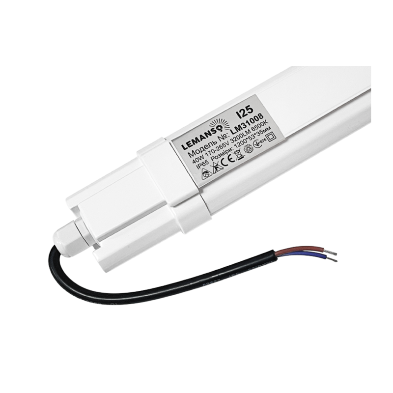 Светильник светодиодный 40W 6400K 3200LM IP65 170-265V "LEMANSO" LM31008