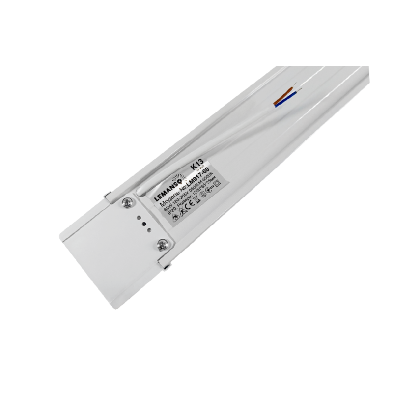 Светильник светодиодный 60W 6500К 5500LM 180-265V IP20 1.2м Опал "LEMANSO" LM917-60