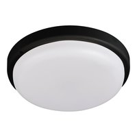 Світильник LED 24W коло чорний 220-240V 1800LM 6500K IP65 "Полюс" ЕКО "LEMANSO" LM32027