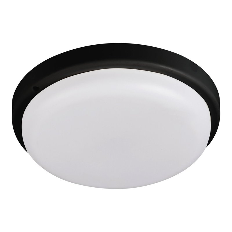 Світильник LED 24W коло чорний 220-240V 1800LM 6500K IP65 "Полюс" ЕКО "LEMANSO" LM32027