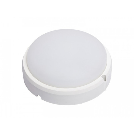 Світильник LED 8W 6500K IP65 640LM 180-265V мікров. датчик "Глобус" коло біле "LEMANSO" LM32007