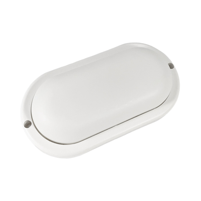 Светильник LED 12W овал белый 220-240V 900LM 6500K IP65 "Атлас" ЭКО (160x85x35mm) "LEMANSO" LM32011