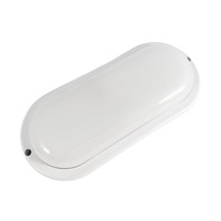 Світильник LED 23W овал білий 220-240V 1725LM 6500K IP65 "Атлас" ЕКО (230x105x35mm) "LEMANSO"LM32015