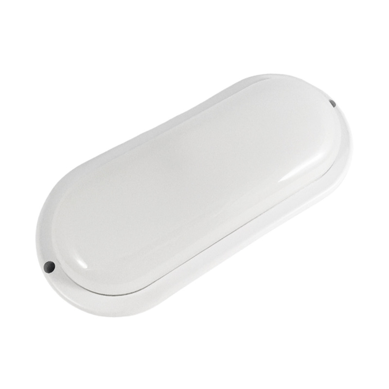 Светильник LED 23W овал белый 220-240V 1725LM 6500K IP65 "Атлас" ЭКО (230x105x35mm) "LEMANSO"LM32015