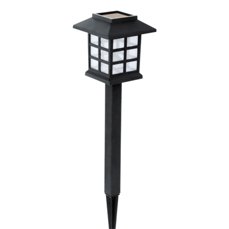 Светильник LED газон без выкл., 1LED белый IP44 6мес. пластмасса "LEMANSO" CAB121