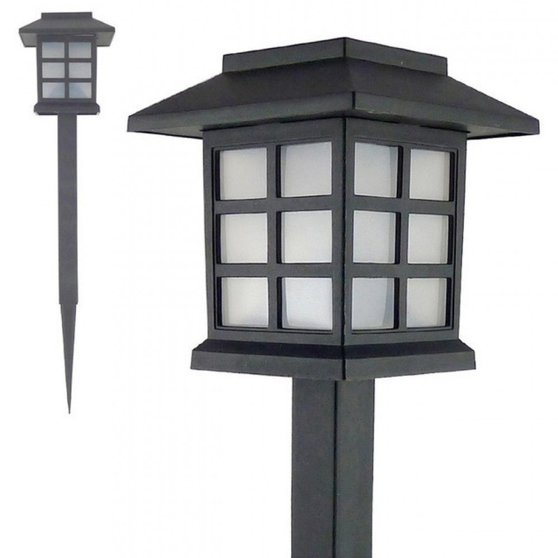 Светильник LED газон без выкл., 1LED белый IP44 6мес. пластмасса "LEMANSO" CAB121