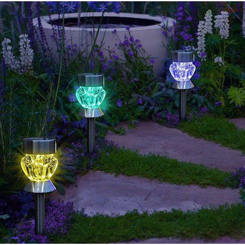 Світильник LED газон 1LED білий яскравий 6500-9000K IP44 6міс. перемикання світла "LEMANSO" CAB129