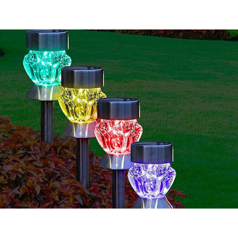 Світильник LED газон 1LED білий яскравий 6500-9000K IP44 6міс. перемикання світла "LEMANSO" CAB129