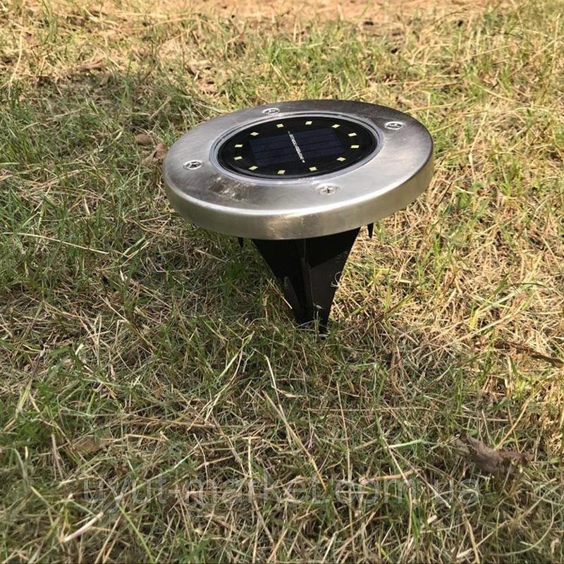 Светильник LED газон 5W 15LM IP65 солн. батарея и акум. "LEMANSO" CAB3410