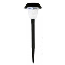 Светильник LED газон без выкл., 1LED белый IP44 1год пластмасса "LEMANSO" CAB79
