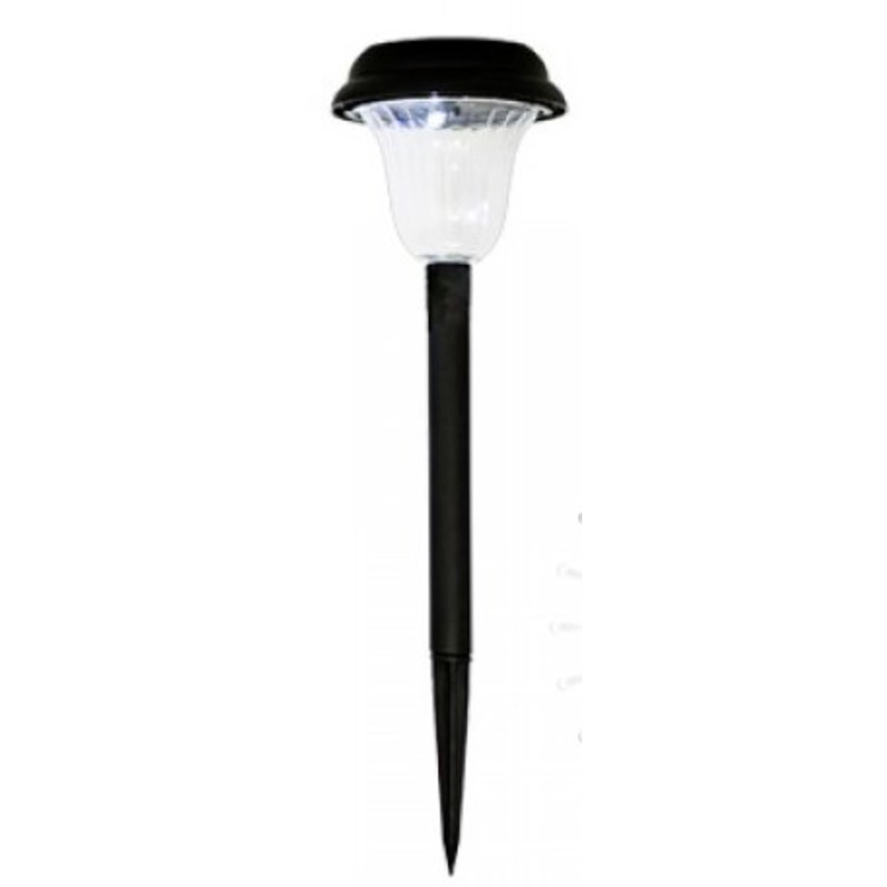 Светильник LED газон без выкл., 1LED белый IP44 1год пластмасса "LEMANSO" CAB79