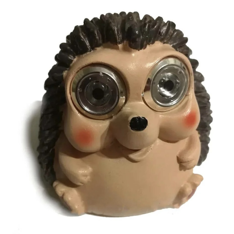 Светильник LED газон с выкл., 2LED белый IP44 6мес. лягушка/еж/черепаха "LEMANSO" CAB83