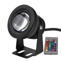 Світильник LED садовий RGB 10W 900LM 85-265V IP65 з пультом "LEMANSO" LM16