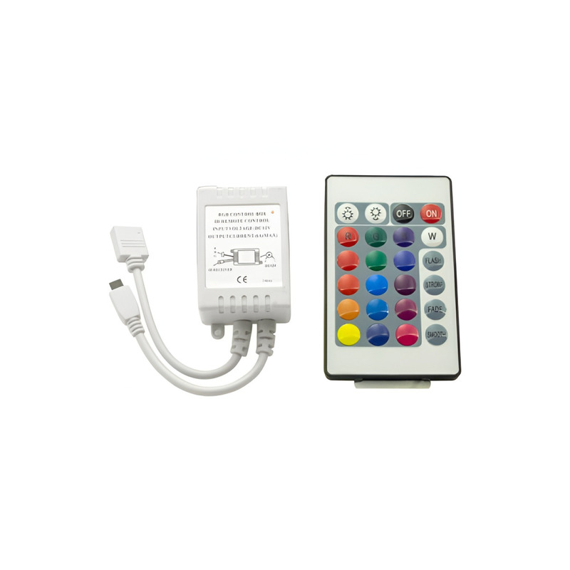 Контролер для LED стрічки RGB з пультом 12V 72W (24 ключі) "LEMANSO" LM9503