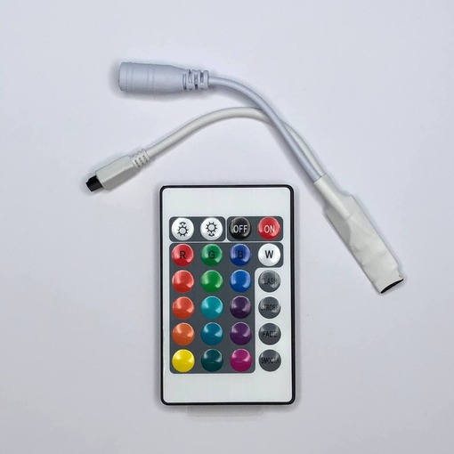 Контролер для LED стрічки RGB з пультом 12V 72W (24 ключі) MINI "LEMANSO" LM9504