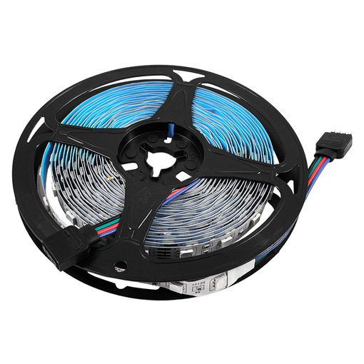 Світлодіодна стрічка 10W 12V 60SMD 5050 IP20 RGB "LEMANSO" LMA9301