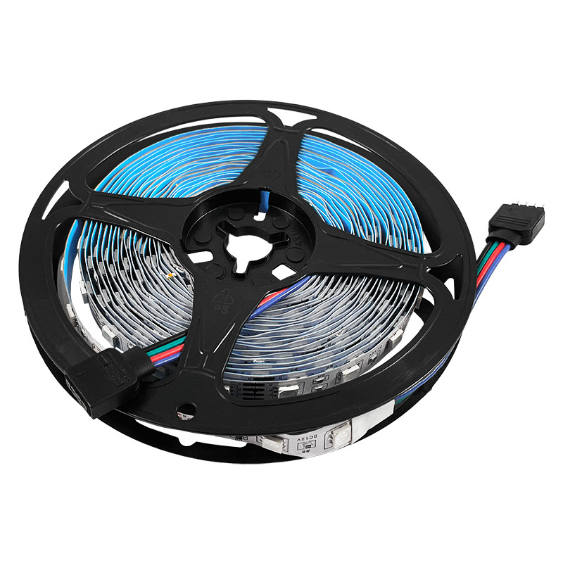 Світлодіодна стрічка 10W 12V 60SMD 5050 IP20 RGB "LEMANSO" LMA9301