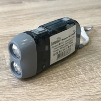 Ліхтарик 2 LED сірий "LEMANSO" LMF41
