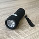 Фонарик ручной 9 LED чёрный светящийся алюминий "LEMANSO" LMF31