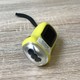 Фонарик 3 LED + солнечная батарея жёлтый "LEMANSO" LMF37