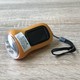 Фонарик 3 LED + солнечная батарея коричневый "LEMANSO" LMF37