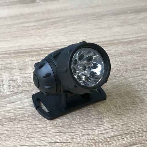 Ліхтарик 9 LED на голову пластик "LEMANSO" LMF42