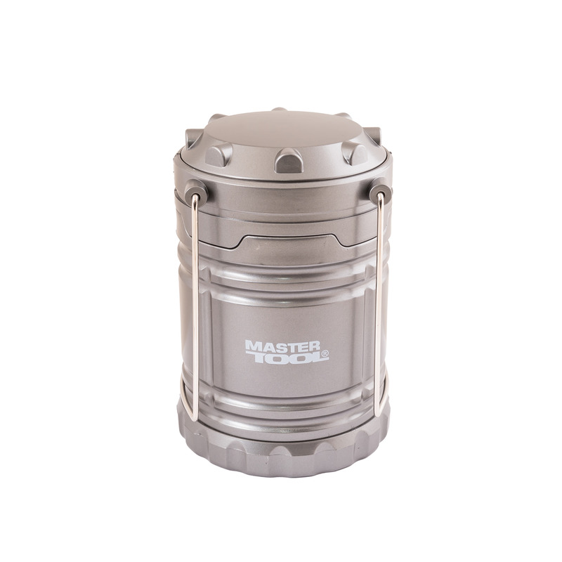 Фонарь раздвижной для кемпинга, 180*86 мм, COB LED, 3 x AA, ABS MASTER TOOL 94-0803