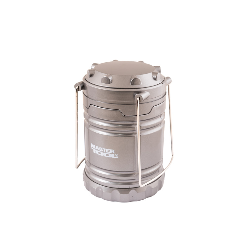 Фонарь раздвижной для кемпинга, 180*86 мм, COB LED, 3 x AA, ABS MASTER TOOL 94-0803