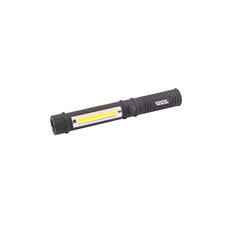 Ліхтарик магнітний, 168*24 мм, LED + COB LED, 3 x AAA, ABS MASTER TOOL 94-0806