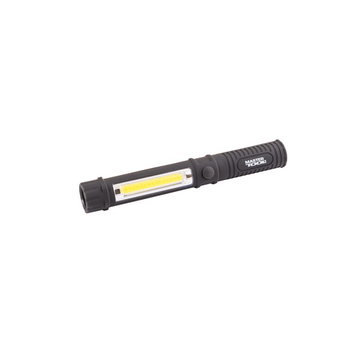 Ліхтарик магнітний, 168*24 мм, LED + COB LED, 3 x AAA, ABS MASTER TOOL 94-0806