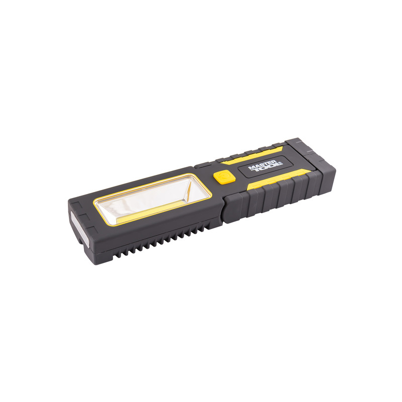 Ліхтар магнітний з підвісом, 220*54*28 мм, 4 x LED + COB LED, 3 x AAA, ABS MASTER TOOL 94-0808