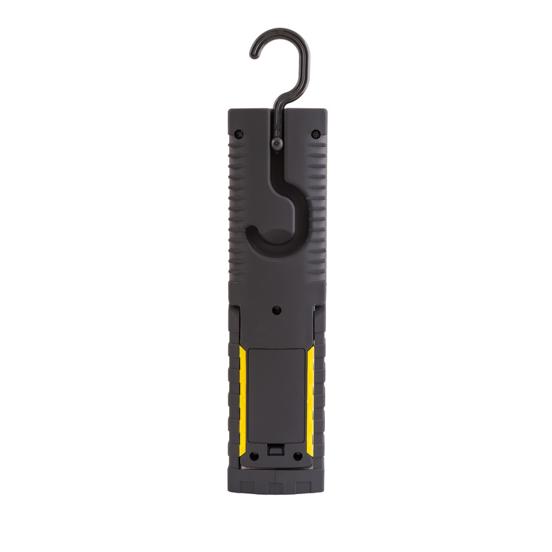 Ліхтар магнітний з підвісом, 220*54*28 мм, 4 x LED + COB LED, 3 x AAA, ABS MASTER TOOL 94-0808