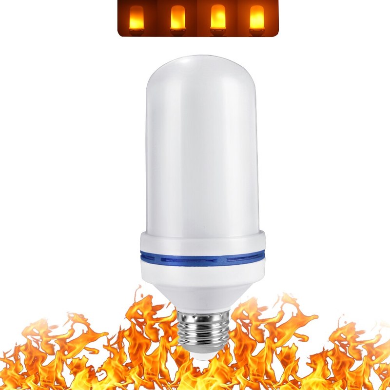Світлодіодна лампа E27 3W RGB 85-265V полум'я-ефект гравітації "LEMANSO" LM3103