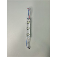 Світлодіодний модуль №2 напр.12V мощ.1.2W 3*2835 120lm IP65 кут: 140°" "LEMANSO"