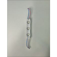 Світлодіодний модуль №2 напр.12V мощ.1.2W 3*2835 120lm IP65 кут: 140°" "LEMANSO"