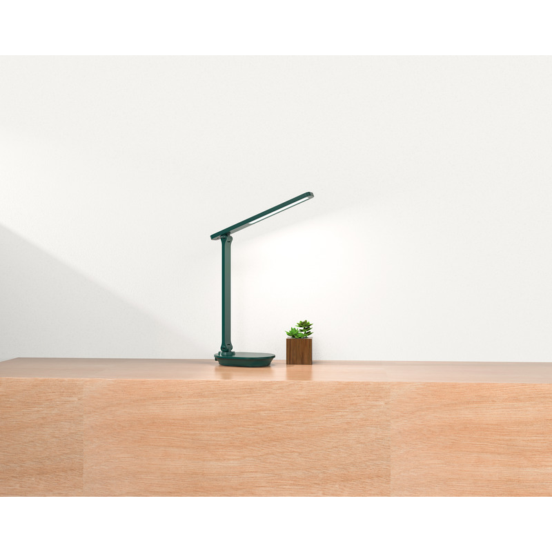 Настольная светодиодная лампа LED 5W зеленая ULTRA LED TB-88S green