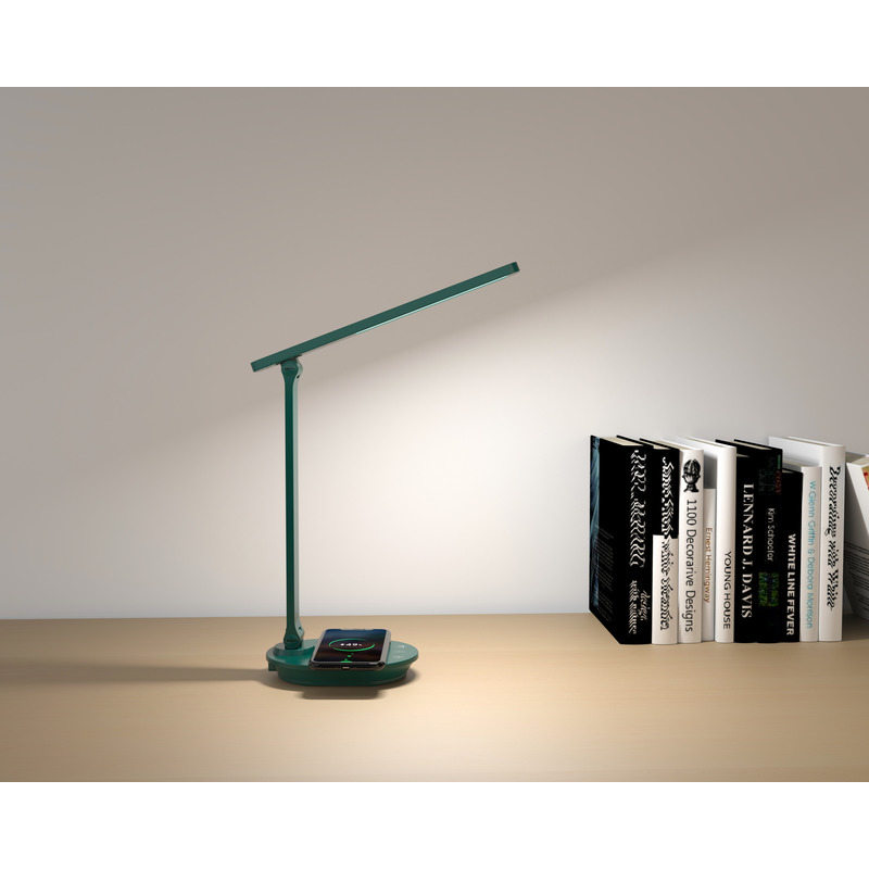Настольная светодиодная лампа LED 5W зеленая ULTRA LED TB-88S green
