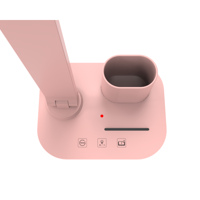 Настільна світлодіодна лампа LED 5W рожева з акумулятором ULTRA LED TB-87S-LI pink