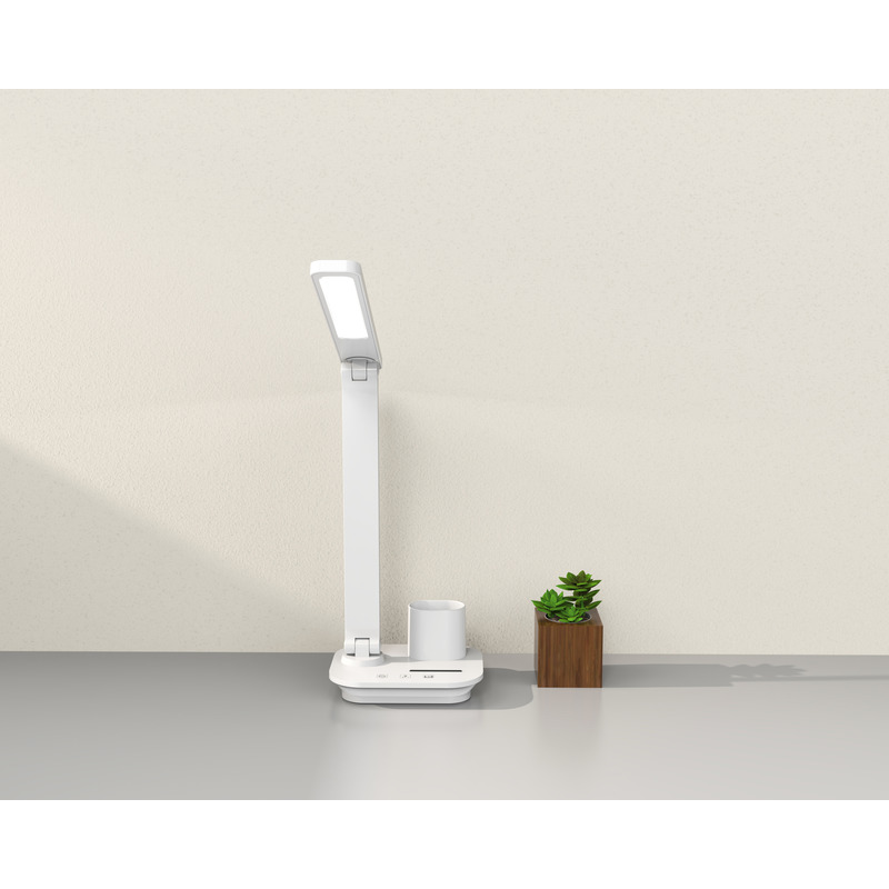 Настольная светодиодная лампа LED 5W белая с аккумулятором ULTRA LED TB-87S-LI white