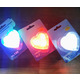 Нічник Серце червоний/синій/зелений 3 LED "LEMANSO" NL4
