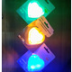 Нічний серце жовтий 3 LED "LEMANSO" NL4