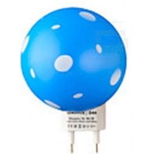 Нічник Гриб 3 LED 6500K із сенсором синій "LEMANSO" NL16
