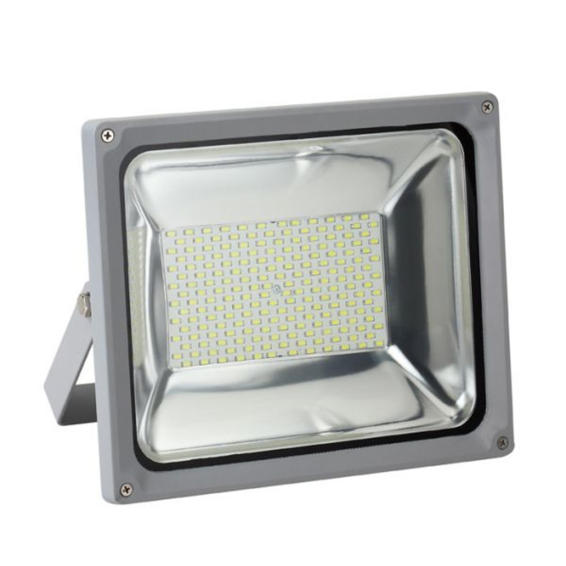Прожектор светодиодный LED 70w 6500K IP65 140LED серый "LEMANSO" LMP7-70