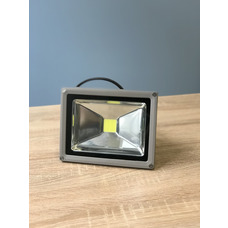 Прожектор світлодіодний LED 10w 6500K IP65 1LED сірий "LEMANSO" LMP10