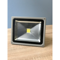 Прожектор светодиодный LED 30w 6500K IP65 1LED серый "LEMANSO" LMP30
