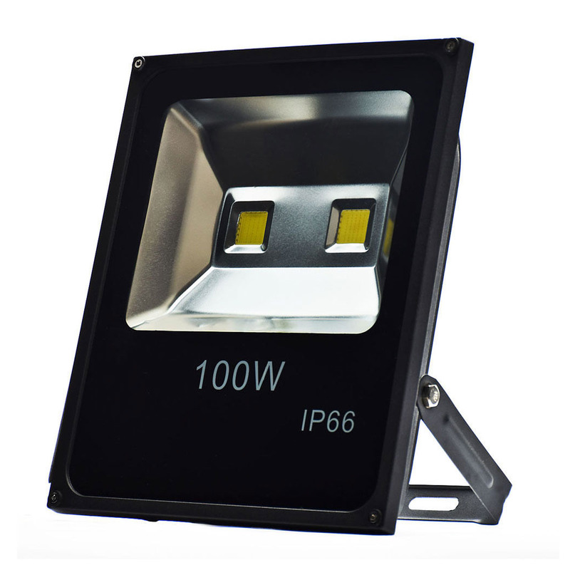 Прожектор світлодіодний LED 100w 6500K IP65 2LED сірий "LEMANSO" LMP2-100