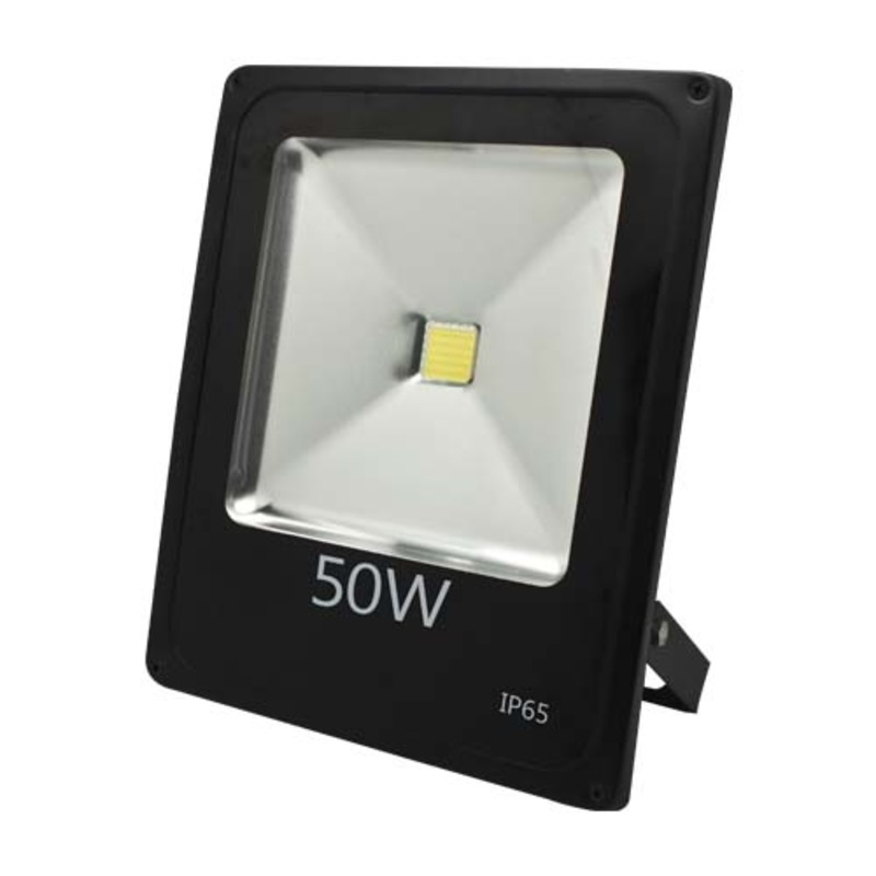 Прожектор светодиодный LED 50w 6500K IP65 1LED чёрный "LEMANSO" LMP2-50